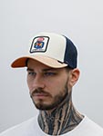 Бейсболка DJINNS арт. HFT Cap DNC New 1.2 (кремовый / бежевый)